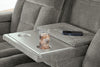 Mixed Motion Power Reclining Sofa - Shadow