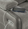 Mixed Motion Power Reclining Sofa - Shadow