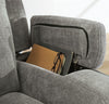 Mixed Motion Power Reclining Sofa - Shadow