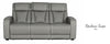 Power Reclining Loveseat With Console Opulence Taupe Leather