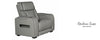 Power Reclining Loveseat With Console Opulence Taupe Leather