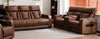 Power Reclining Sofa With Power Hdrs Opulence Carmel Leather