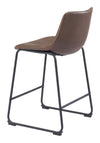 Smart Counter Stool Vintage Espresso — Set of 2