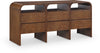 Giada Solid Wood And Veneer Dresser — Brown