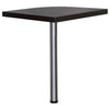 Skylar - Square Corner Table - Cappuccino