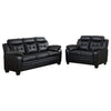 Finley - Upholstered Padded Arm Tufted Sofa Set