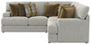 Tori - Sectional With Comfort Coil Seating And Accent Pillows Included