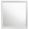 Louis Philippe - 38.25" Dresser Mirror - White