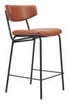 Charon Counter Stool Vintage Brown — Set of 2