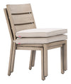 Reefline Armless Dining Chair Gray — Set of 2
