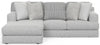 Logan - Upholstered Sectional With Comfort Coil Seating And Accent Pillows Included