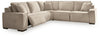 Carceri 5-Piece Power Sectional Reclining Sofa