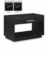 Avery 32 inch Solid Wood And Ash Veneer Nightstand — Black