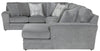 Glacier - Sectional With Included Accent Pillows