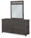 Bunkhouse 59-inch Dresser — Aged Barnwood