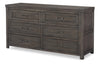 Bunkhouse 59-inch Dresser — Aged Barnwood