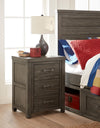 Bunkhouse Nightstand — Aged Barnwood