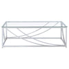 Lille - Glass Top Entryway Sofa Console Table Accents