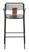 Couva Barstool Gray Tweed — Set of 2