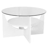 Ahoy - U Shaped Coffee Table - White