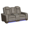Lantana - Power Motion Loveseat With Power Headrest, LED, And Console