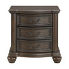 Brunswick - 2-Drawer Nightstand With USB - Mahogany