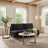 Minze Loveseat Black