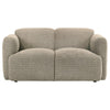 Dorset - Fabric Upholstered Round Track Arm Loveseat
