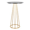 Canary - Bar Table - Gold Metal