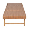 Breath Chaise Lounge Brown