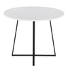 Cosmo - Canary Dining Table - Black Metal Base
