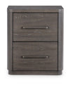 Horizons - 2 Drawers Nightstand - Deep Sable