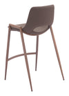Desi Counter Stool Brown & Walnut — Set of 2