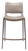 Ace Counter Stool (Set of 2) Brown & Walnut — Set of 2