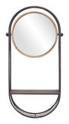 Saroni - Mirror Shelf - Gray