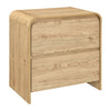 Mara - Two Drawer End Table / Bedside Table