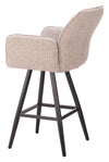 Sieve Swivel Barstool Beige