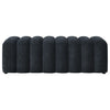 Summer Upholstered Channel Accent Bench Black — product view 3