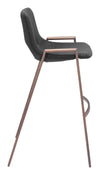 Desi Barstool (Set of 2) Black & Walnut — Set of 2