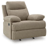 Side-Swipe Recliner - Mocha