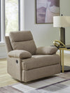 Side-Swipe Recliner - Mocha