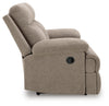 Side-Swipe Reclining Loveseat - Mocha