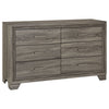 Wright - 6-Drawer Dresser Cabinet