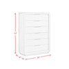 Arcadia - 6-Drawer Chest - Gray