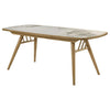 Croyden - 73" Rectangular Dining Table - Weathered Natural