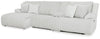 Top Tier 4-Piece Reclining Sectional with Chaise - Alloy