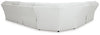 Top Tier 6-Piece Reclining Sectional with Chaise - Alloy