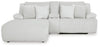 Top Tier 3-Piece Reclining Sectional Sofa with Chaise - Alloy (92706S5)