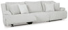Top Tier 3-Piece Reclining Sectional Sofa - Alloy