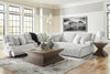 Top Tier 6-Piece Reclining Sectional with Chaise - Alloy (92706S1)